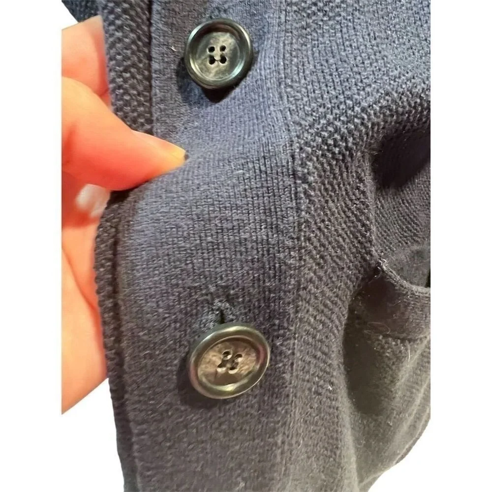 J. Crew Women's Blue Cardigan Sweater Size S Button-Down Casual